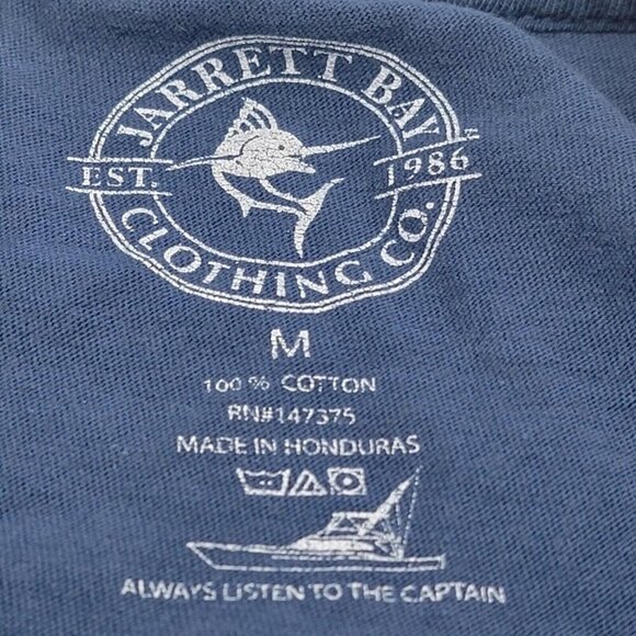 Jarrett Bay Shirt Mens M Multicolor Graphic logo Vacation Summer Fest Outdoor - Picture 5 of 9